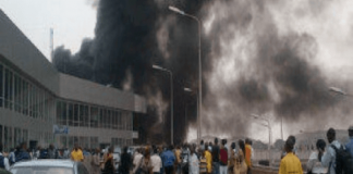 Lagos Airspace Reopens After Fire Guts Old Terminal at MMIA