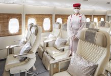 Emirates Takes its Newest A380 with Premium Economy to London