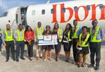 Ibom Air welcomed her one-millionth passenger on board