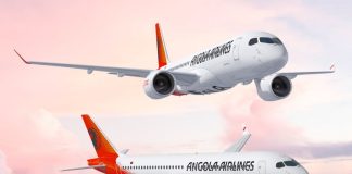 TAAG Angola’s A220 To Be Delivered With The New Livery