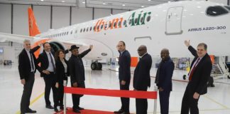 Ibom Air Unveils Second Airbus A220-300 Aircraft