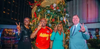 Transcorp Hotels Ushers in the Holiday Season with Christmas Tree Lighting Ceremony at Transcorp Hilton Abuja