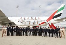 Emirates unveils new Real Madrid Livery on its Boeing 777