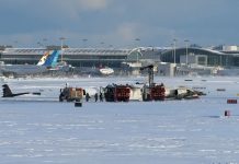 Delta Jet Flips on Landing in Toronto, 18 Injured, No Fatalities