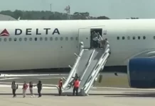 Delta Plane Evacuated After Engine Catches Fire on Orlando Tarmac