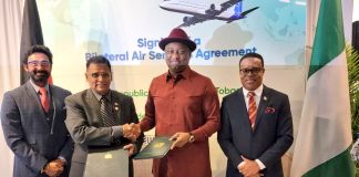 Nigeria, Trinidad & Tobago Sign Air Services Deal