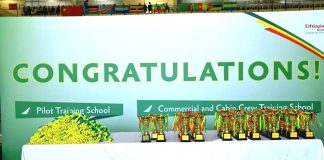 Ethiopian Aviation University Graduates 974 in Aviation and Hospitality Disciplines