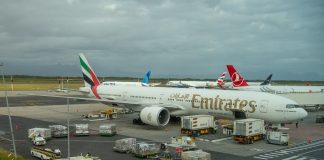 Emirates Welcomes Its First Retrofitted Boeing 777 in Africa