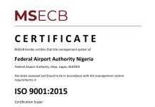 FAAN Joins Global Elite with Dual ISO Certifications