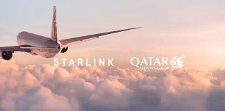 Qatar Airways Completes Record Starlink Rollout on A350, Debuts 787