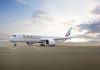 Emirates Welcomes First A350 to London
