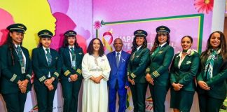 Ethiopian Airlines Marks International Women’s Day with All Women Functioned Flights to Eight Destinations