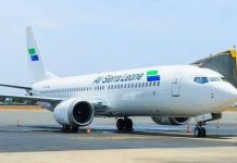 Air Sierra Leone Opens Bookings Ahead of October Resumption