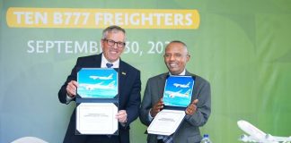 Ethiopian Airlines Orders 10 Boeing Freighters in Cargo Fleet Expansion